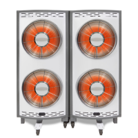 폴더 4구 하이라이트히터4단난방(0.75~3,0KW)부가세포함,무료배송