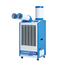 나우이엘 산업용에어컨3,100W(8평평)물통, 자연배수(겸용)
